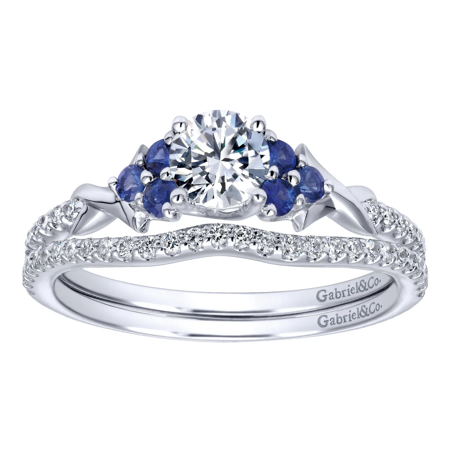 Matching Wedding Band in 14K White Gold, photograph 4