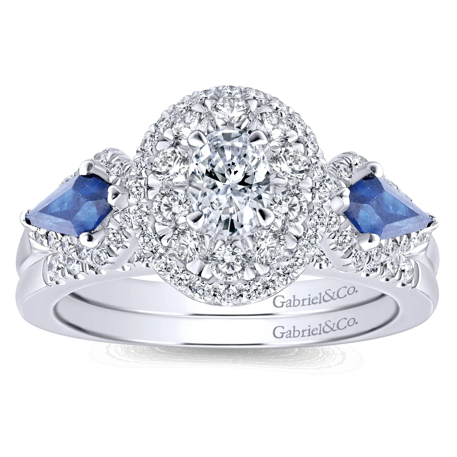 Matching Wedding Band in 14K White Gold, photograph 4