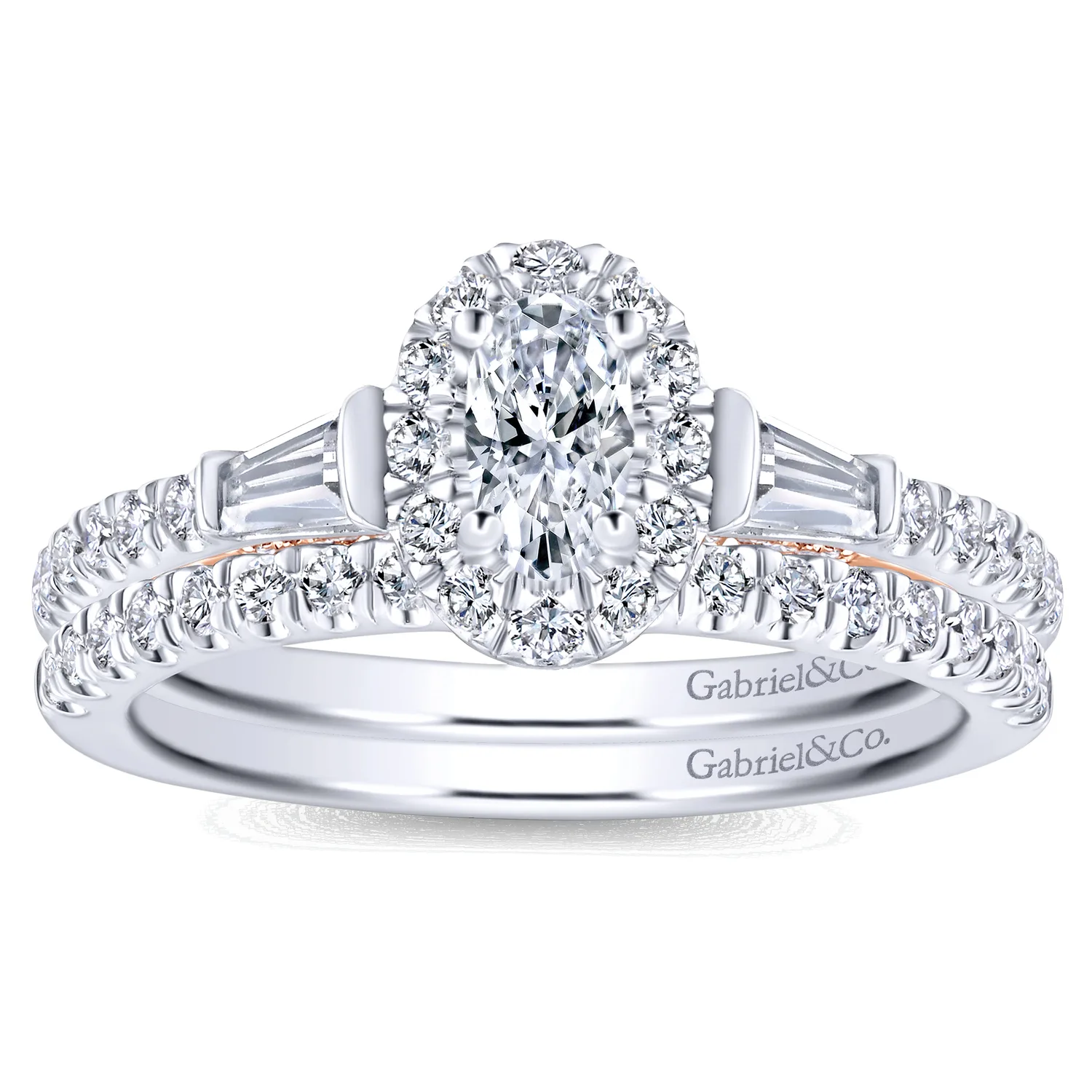 Matching Wedding Band in 14K White Gold, photograph 4
