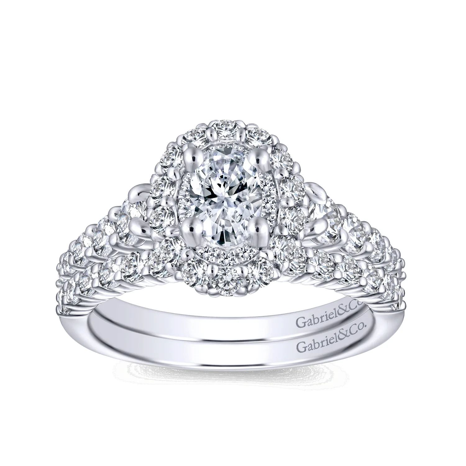 Matching Wedding Band in 14K White Gold, photograph 4