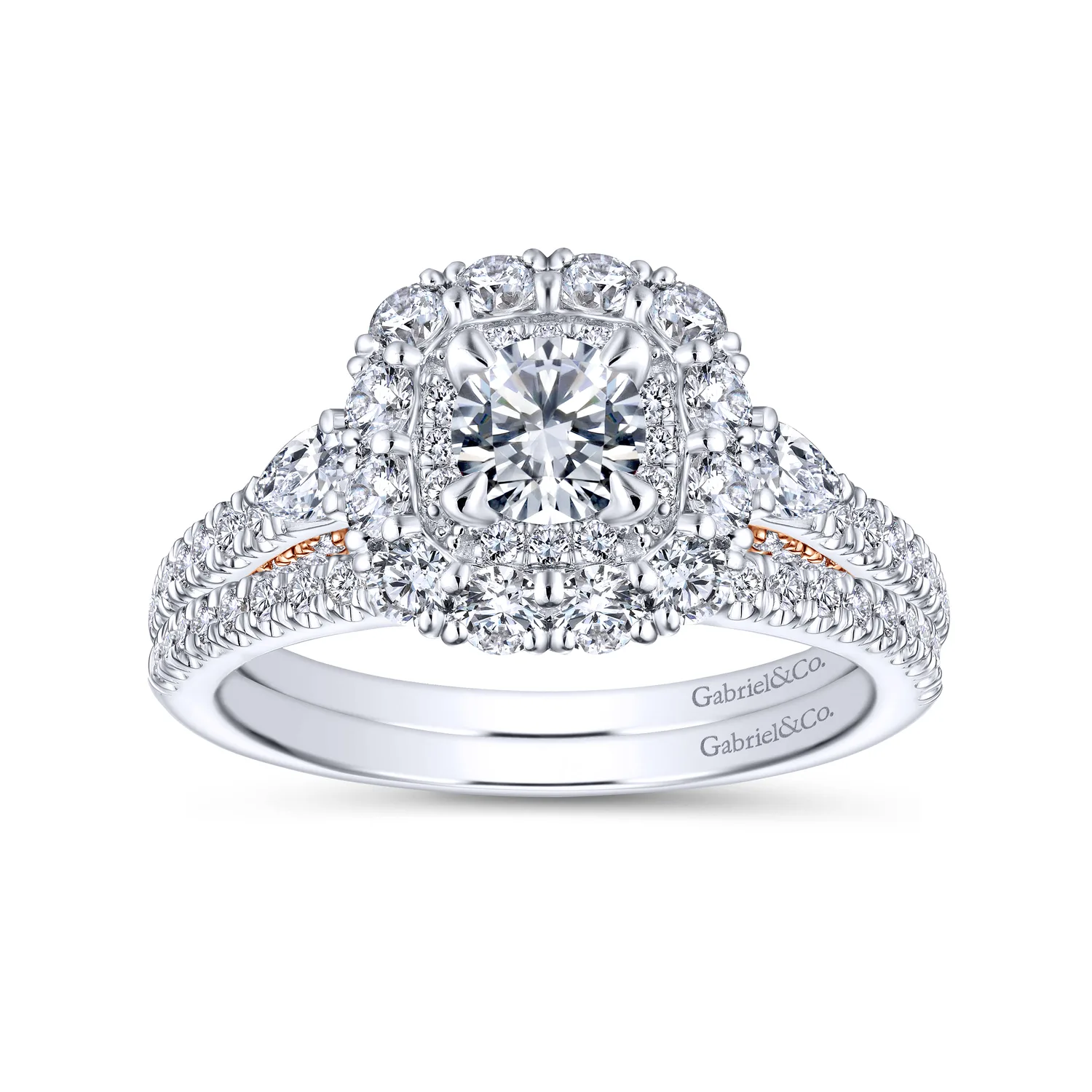 Matching Wedding Band in 14K White Gold, photograph 4