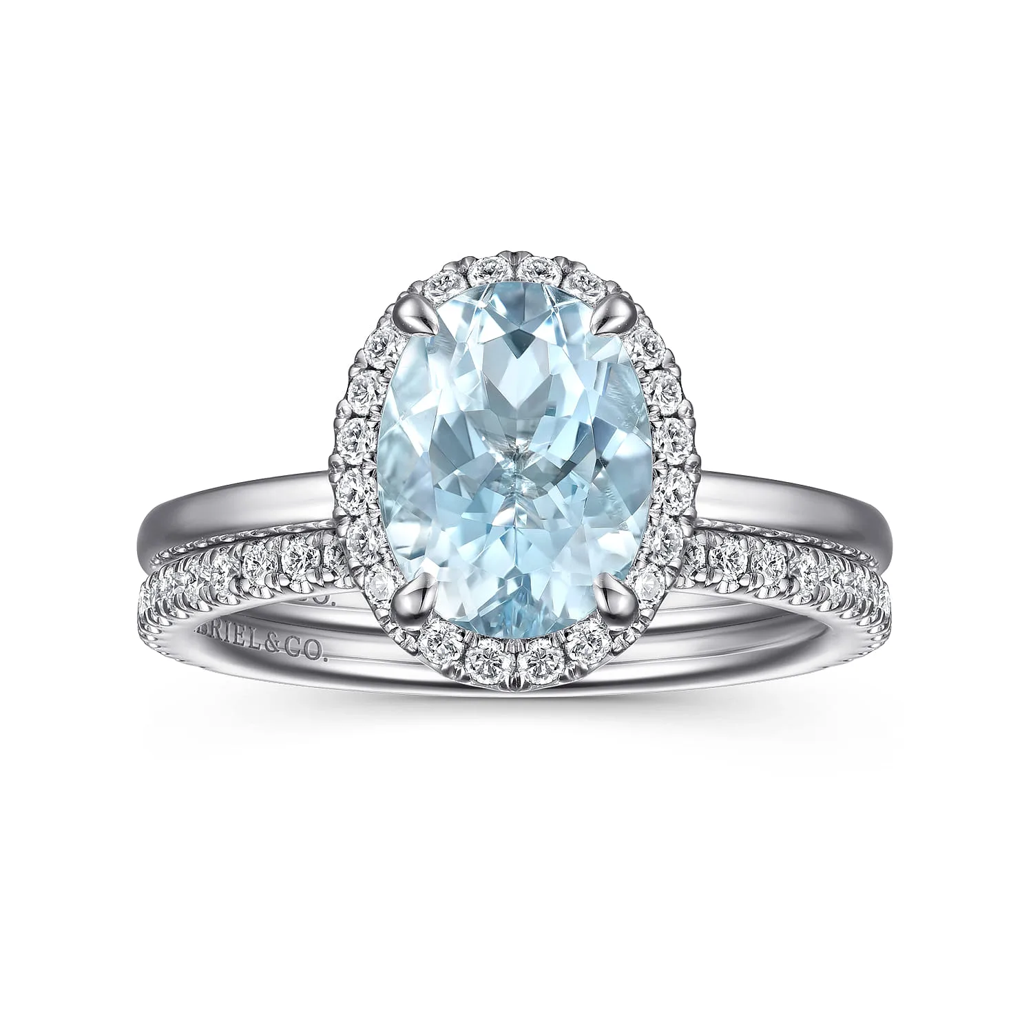 Matching Wedding Band in 14K White Gold, photograph 4