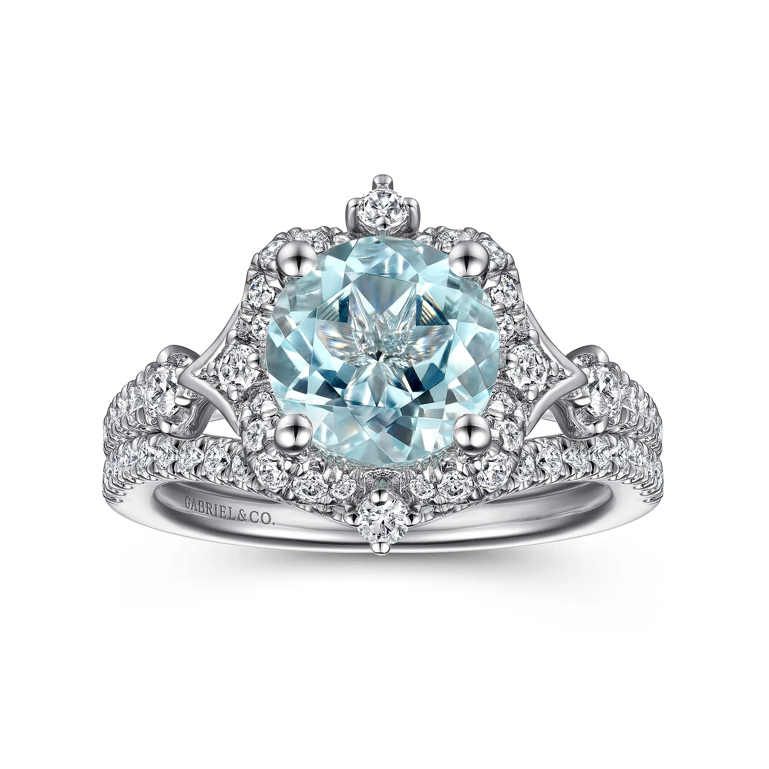 Matching Wedding Band in 14K White Gold, photograph 4