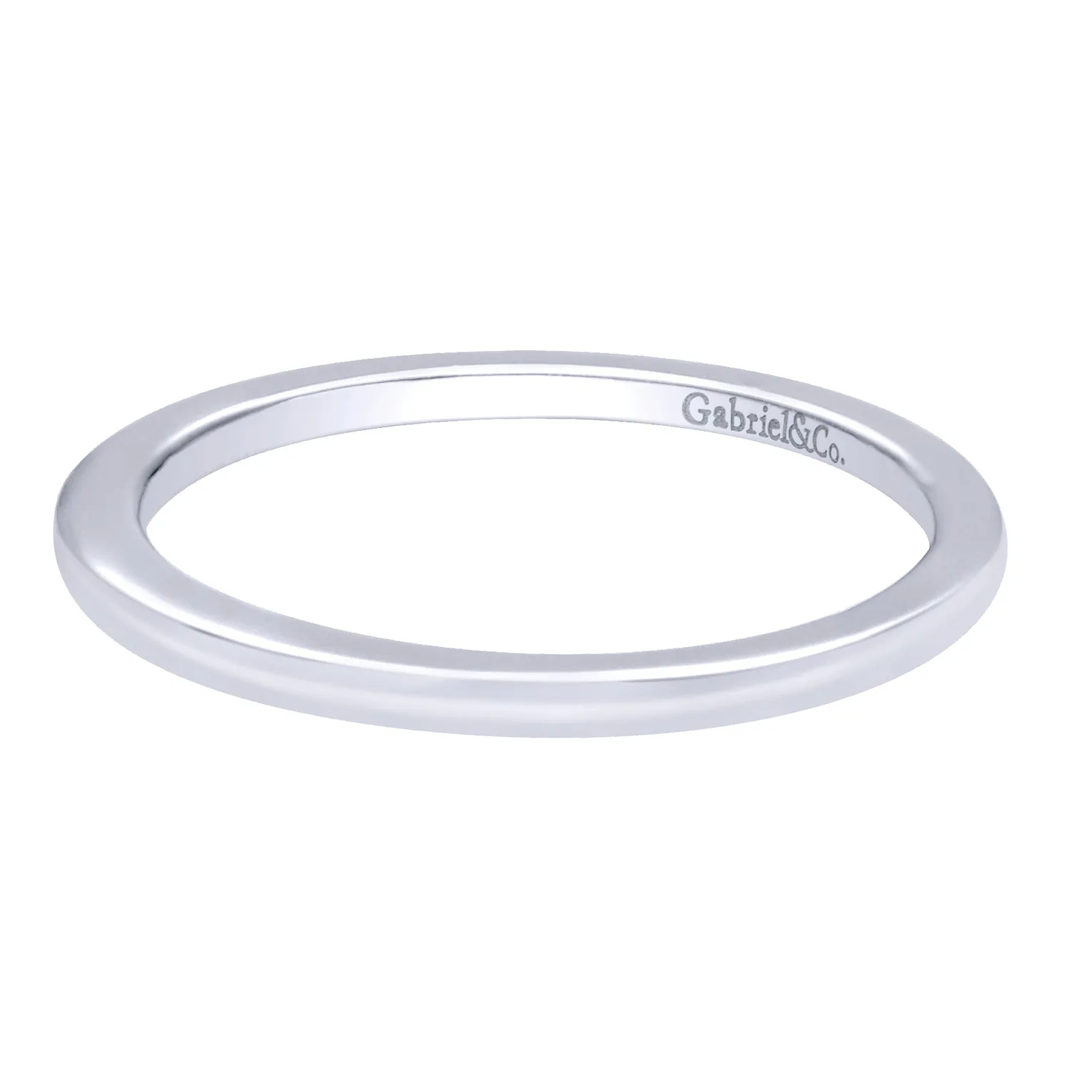 Matching Wedding Band in 14K White Gold