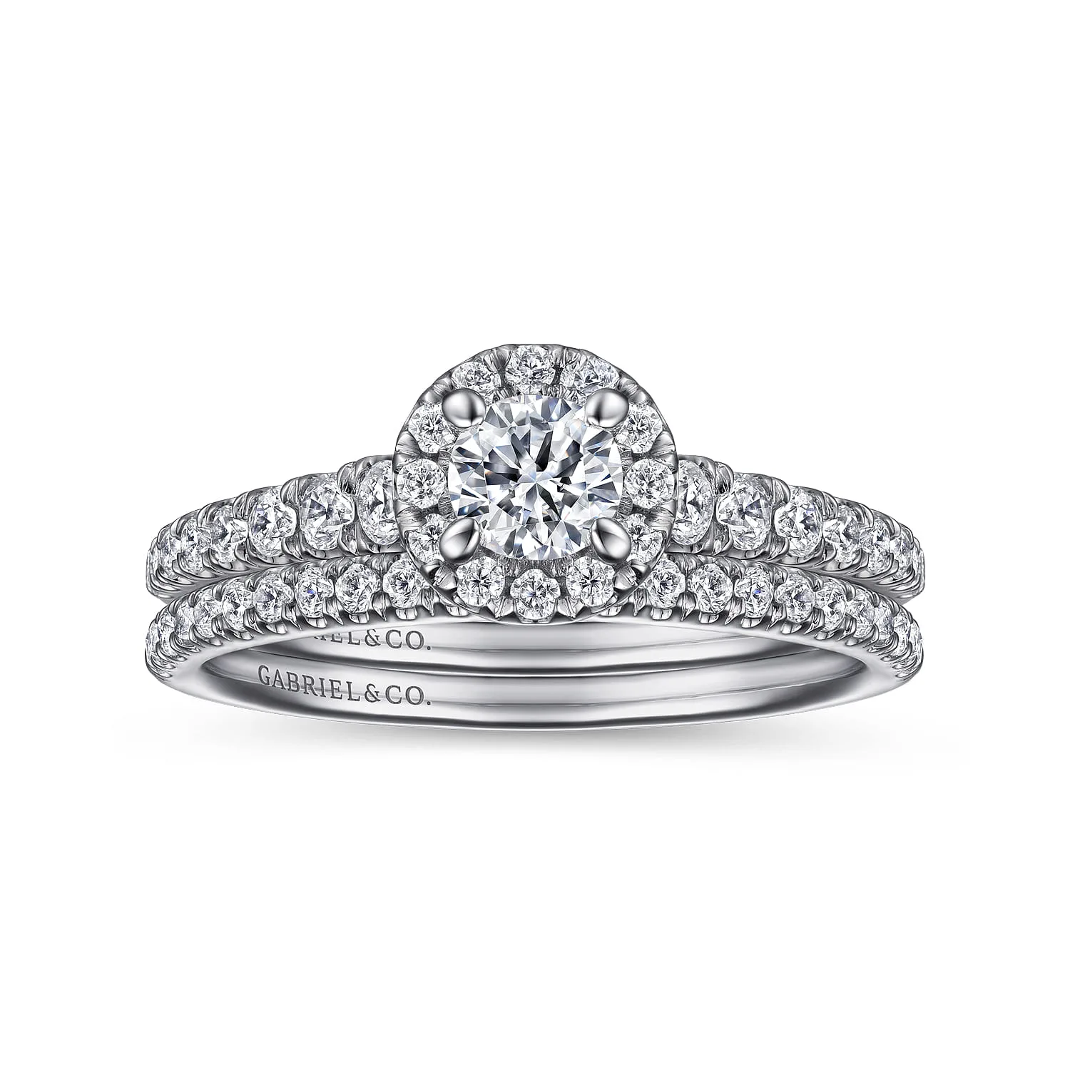 Matching Wedding Band in 14K White Gold, photograph 4