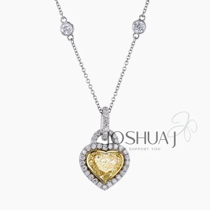 Heart Diamond Necklace