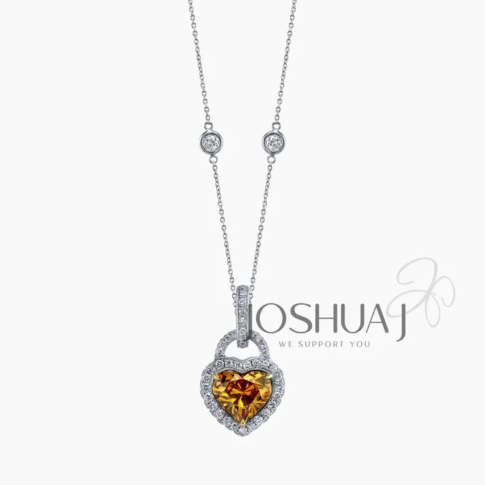 Heart Diamond Necklace