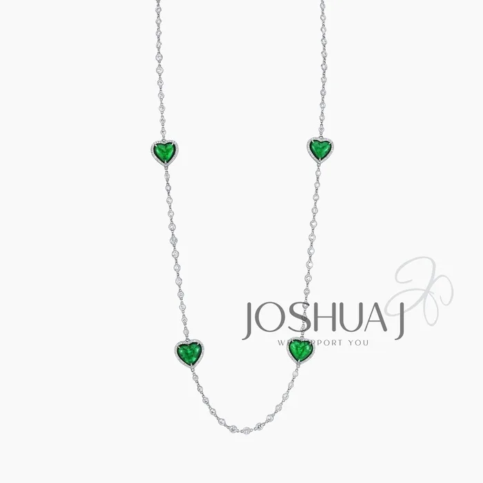 Round Diamond Necklace