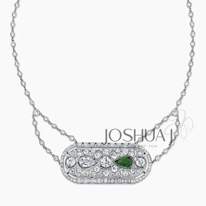 Round Diamond Necklace