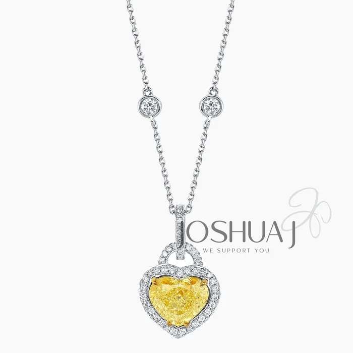 Heart Diamond Necklace