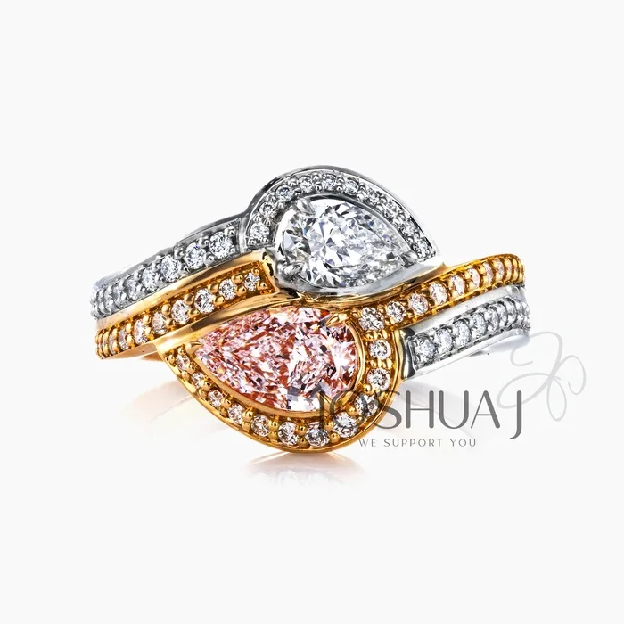 Pear Diamond Ring