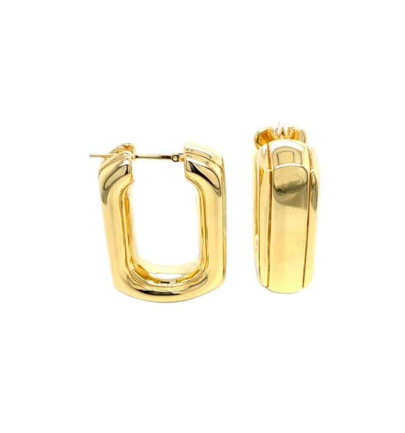 18K Yellow Gold Earrings