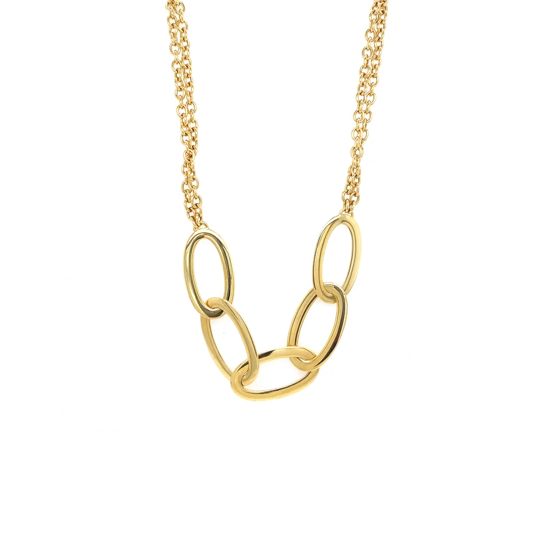 18K Yellow Gold Necklace