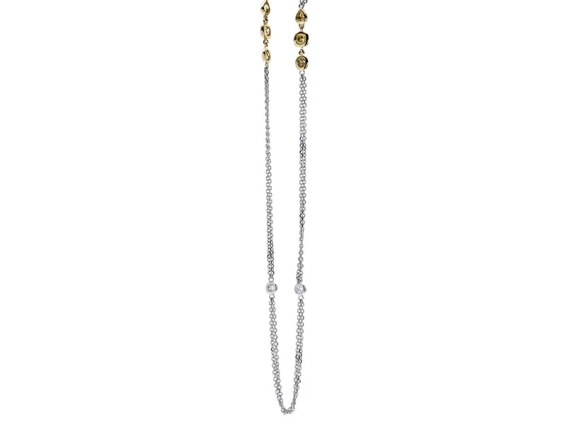 18K Two-Tone Gold Necklace
