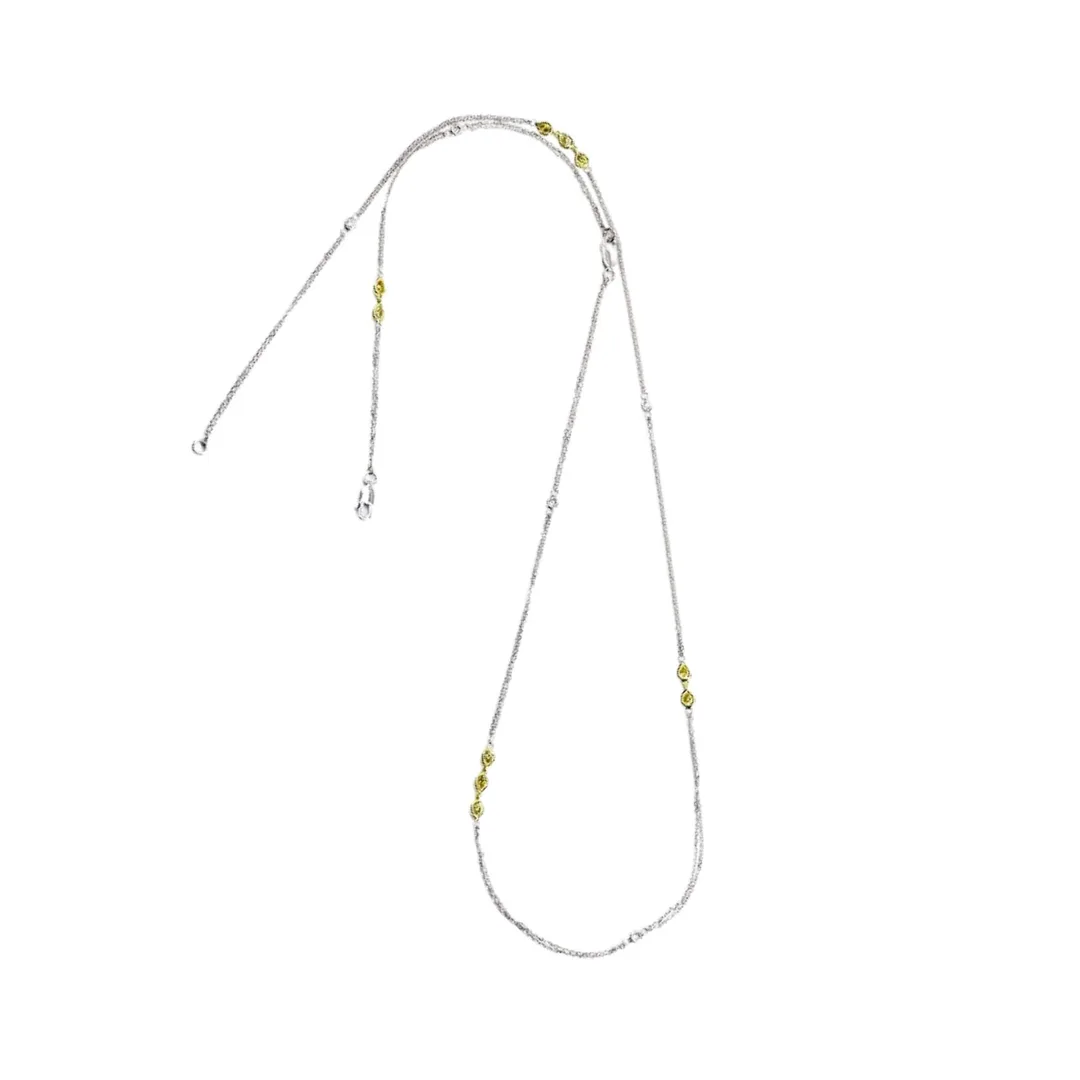 18K Two-Tone Gold Necklace