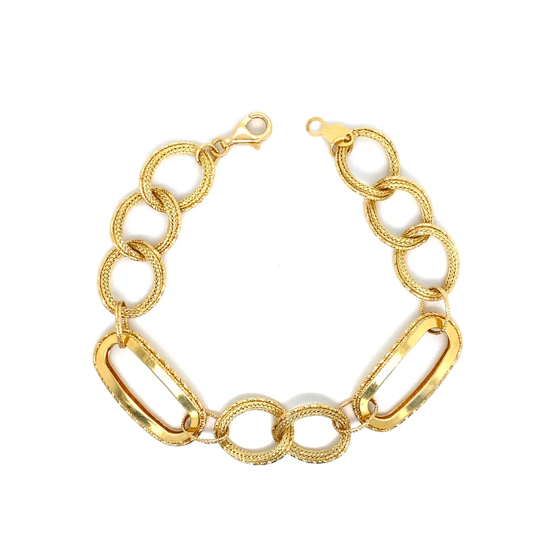 18K Yellow Gold Bracelet