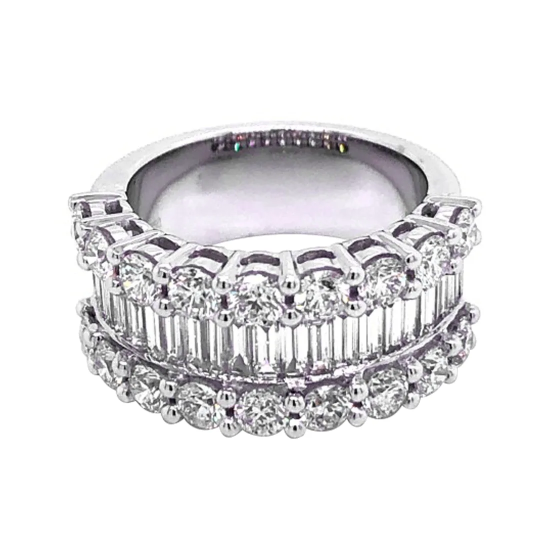 18K White Gold Diamond Ring