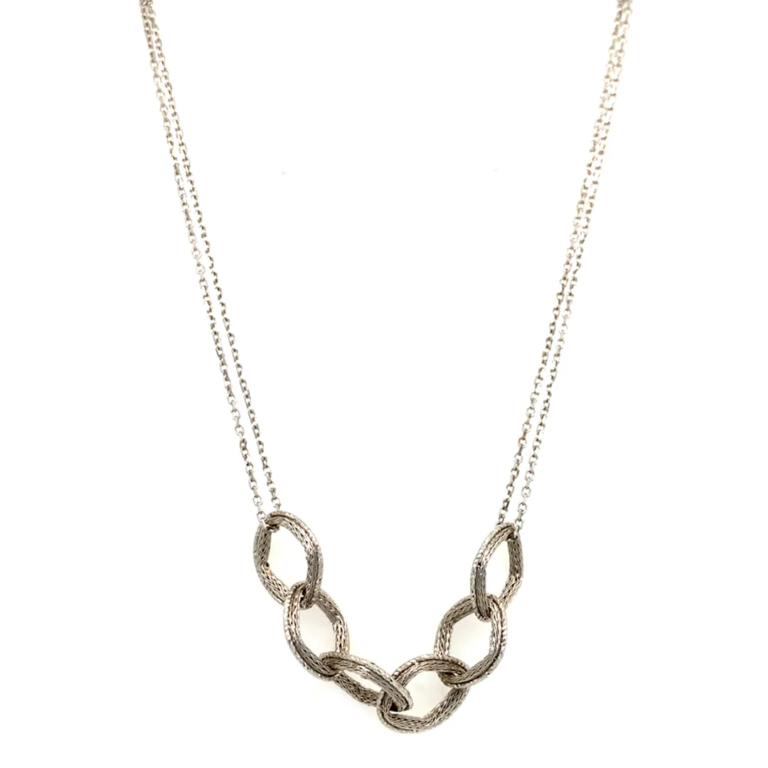 18K White Gold Necklace