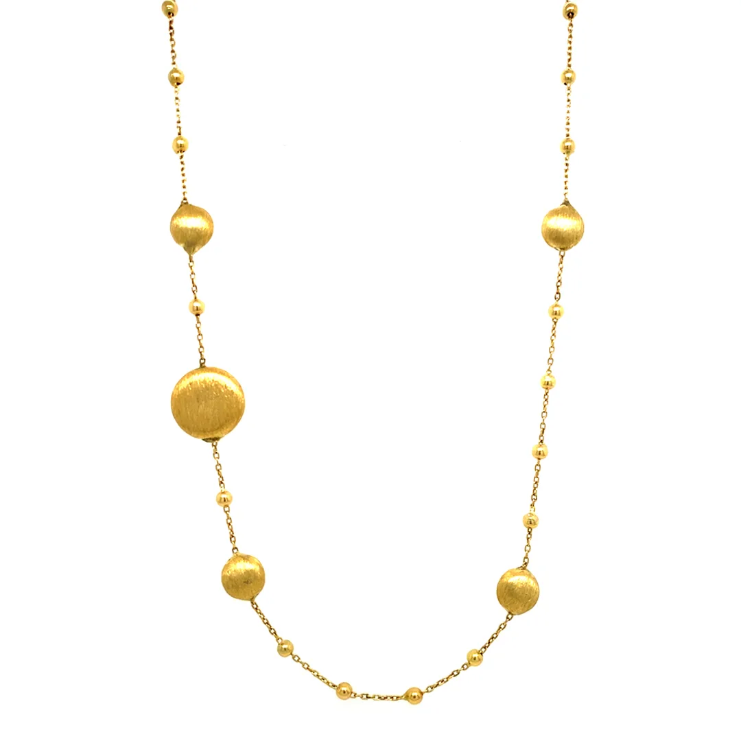 18K Yellow Gold Necklace