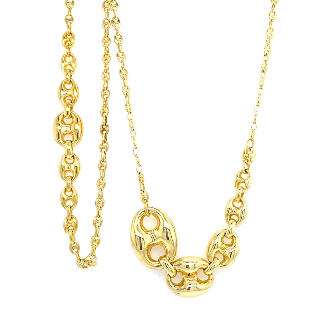 18K Yellow Gold Necklace