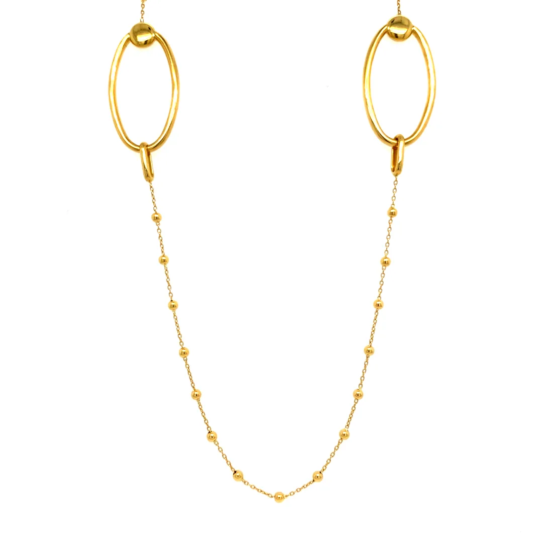 18K Yellow Gold Necklace