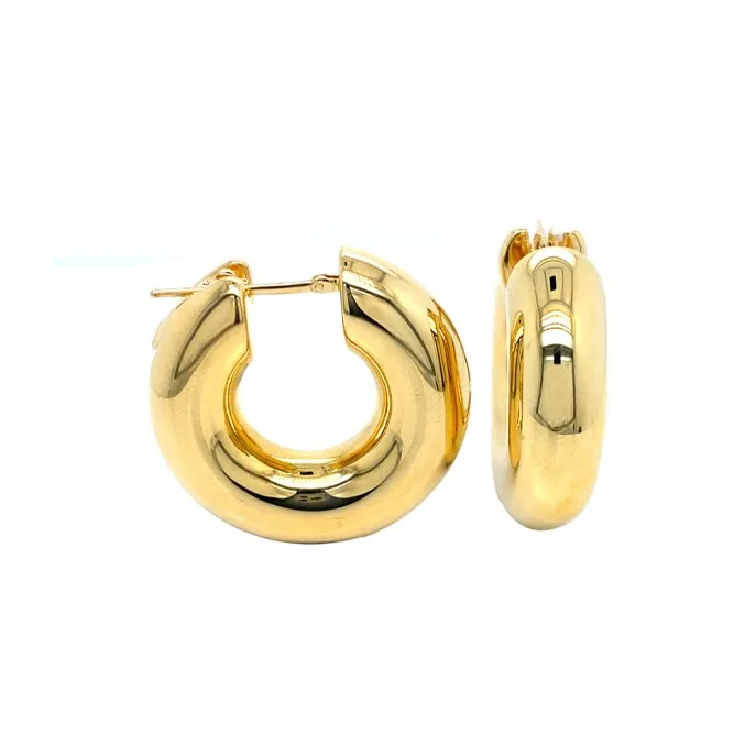 18K Yellow Gold Earrings