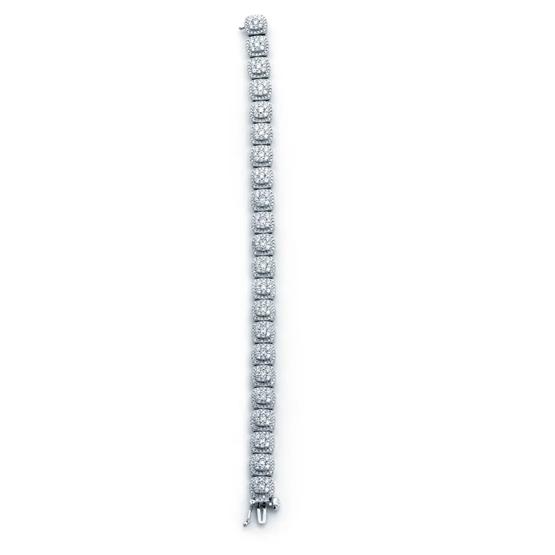 18K White Gold Diamond Bracelet