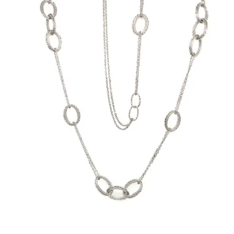18K White Gold Necklace
