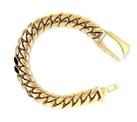 14K Yellow Gold Men’s Bracelet