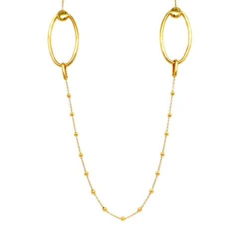 18K Yellow Gold Necklace