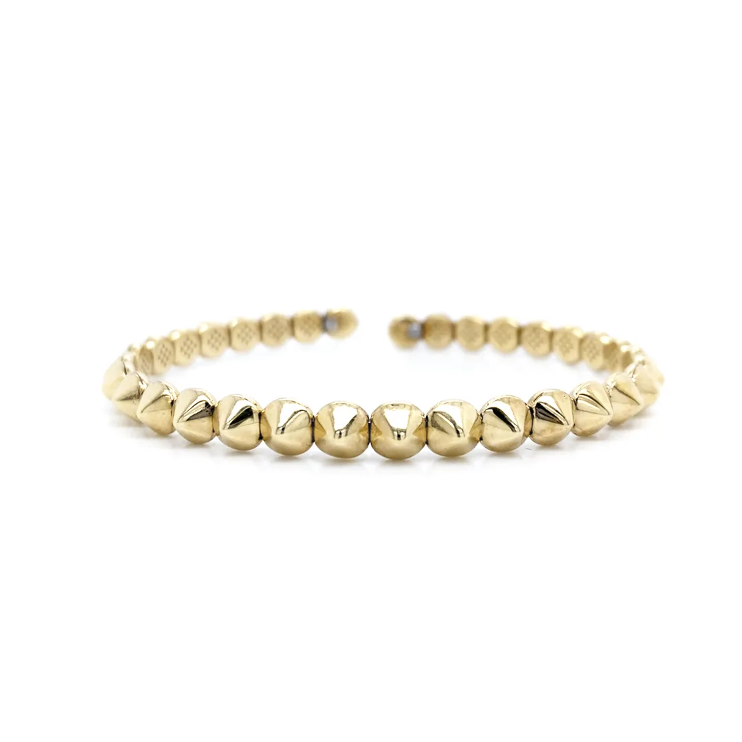 18K Yellow Gold Bangle