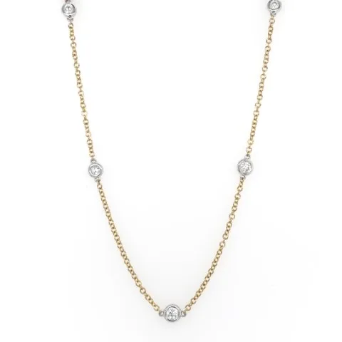 18K Two-Tone Gold Necklace