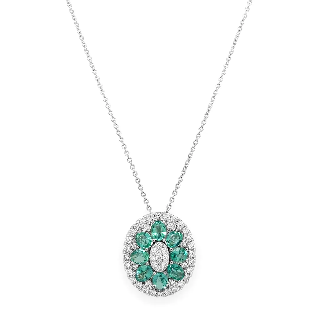 18K White Gold Necklace