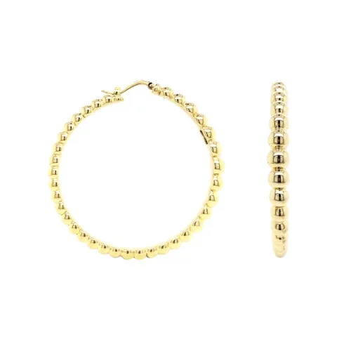 18K Yellow Gold Earrings
