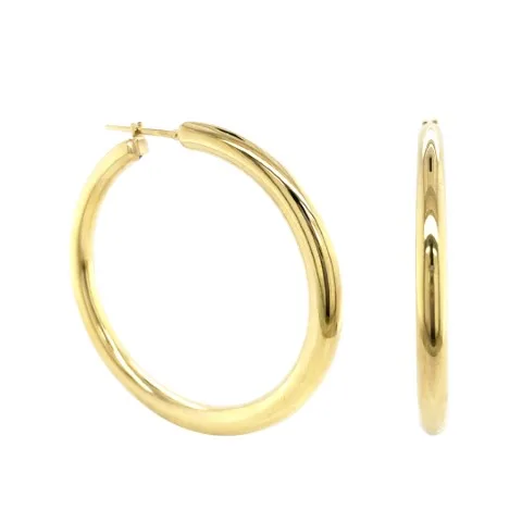 18K Yellow Gold Earrings