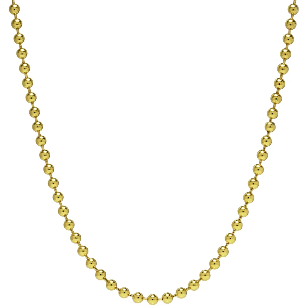18K Yellow Gold Necklace