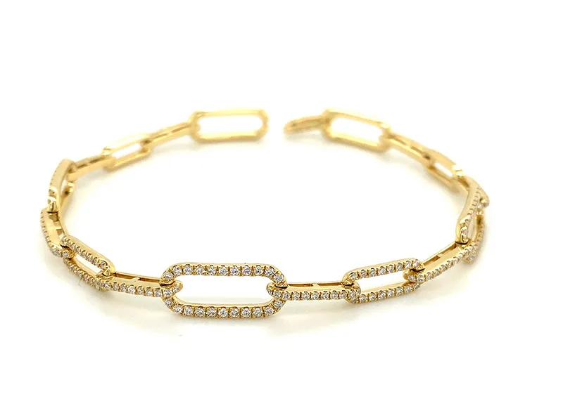 18K Yellow Gold Diamond Bracelet