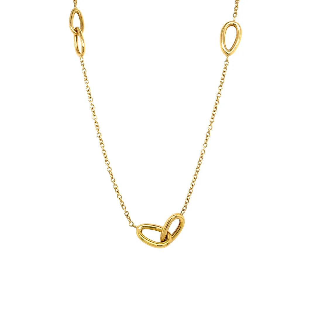 18K Yellow Gold Necklace