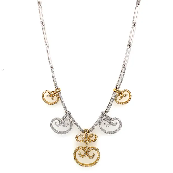 18K Two-Tone Gold Necklace