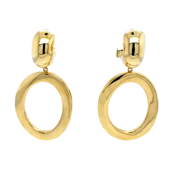 18K Yellow Gold Earrings