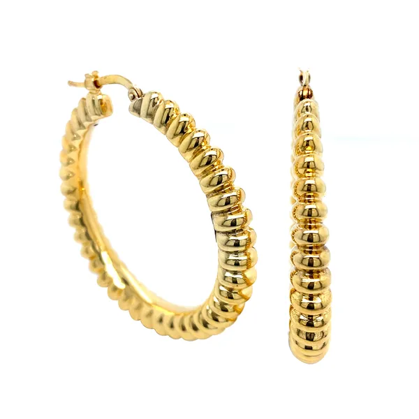 18K Yellow Gold Earrings