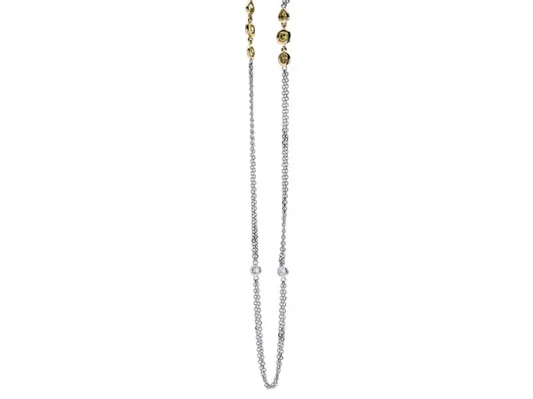 18K Two-Tone Gold Necklace