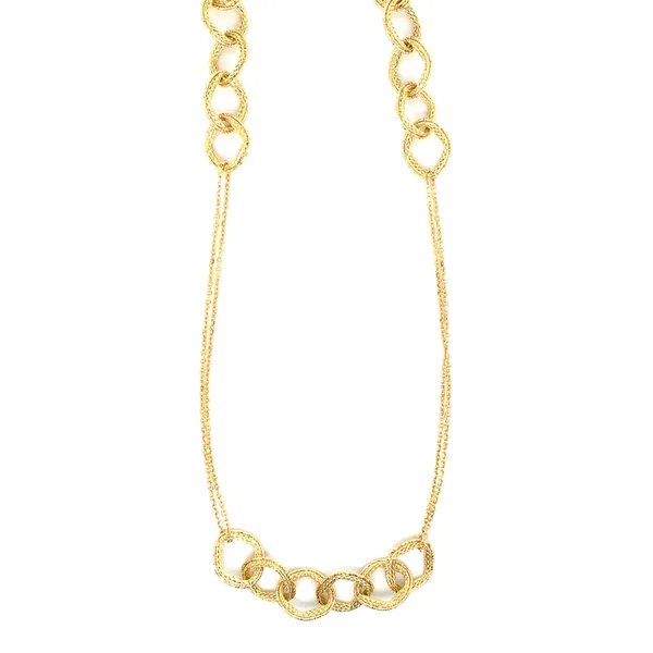 18K Yellow Gold Necklace