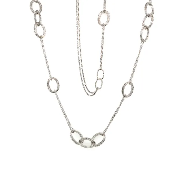 18K White Gold Necklace