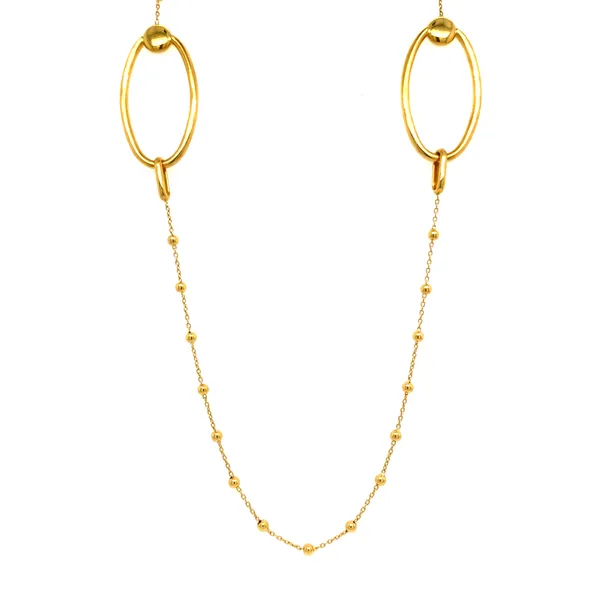 18K Yellow Gold Necklace