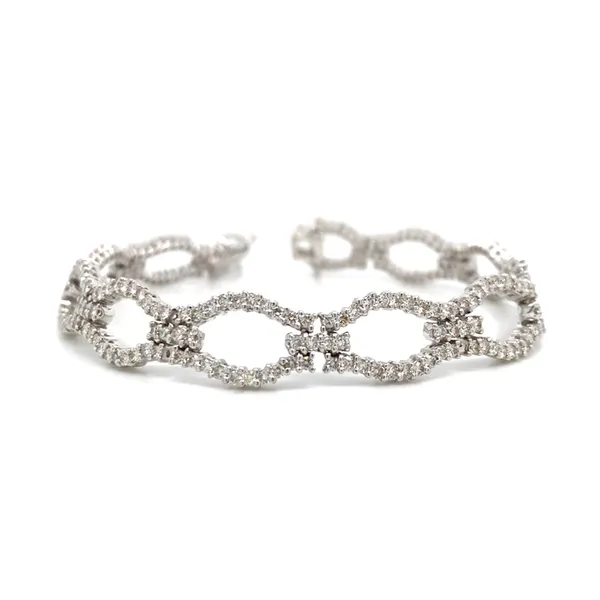 18K White Gold Diamond Bracelet