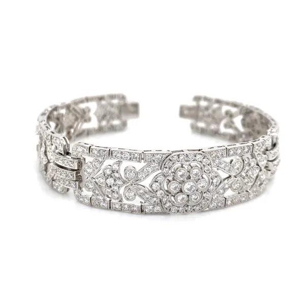 18K White Gold Diamond Bracelet