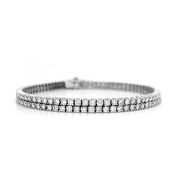 18K White Gold Diamond Bracelet
