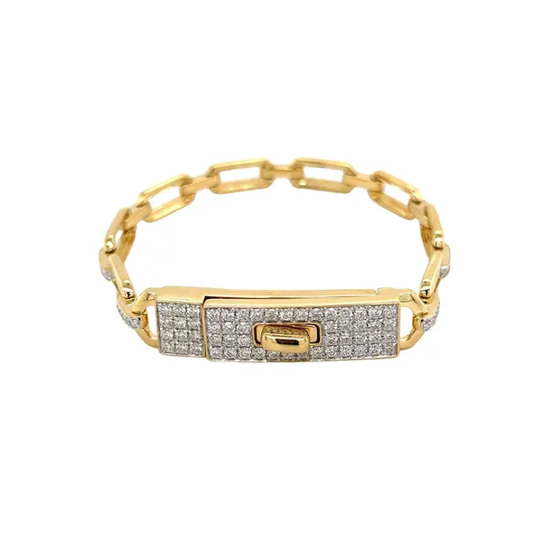 18K Yellow Gold Diamond Bracelet