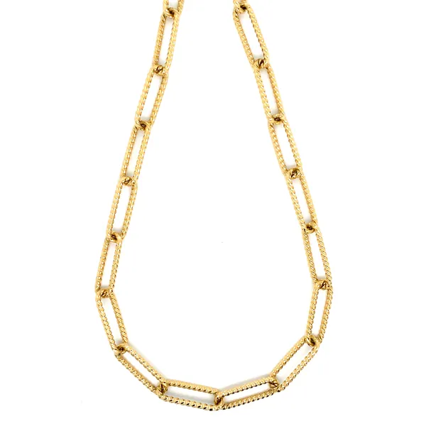 18K Yellow Gold Necklace